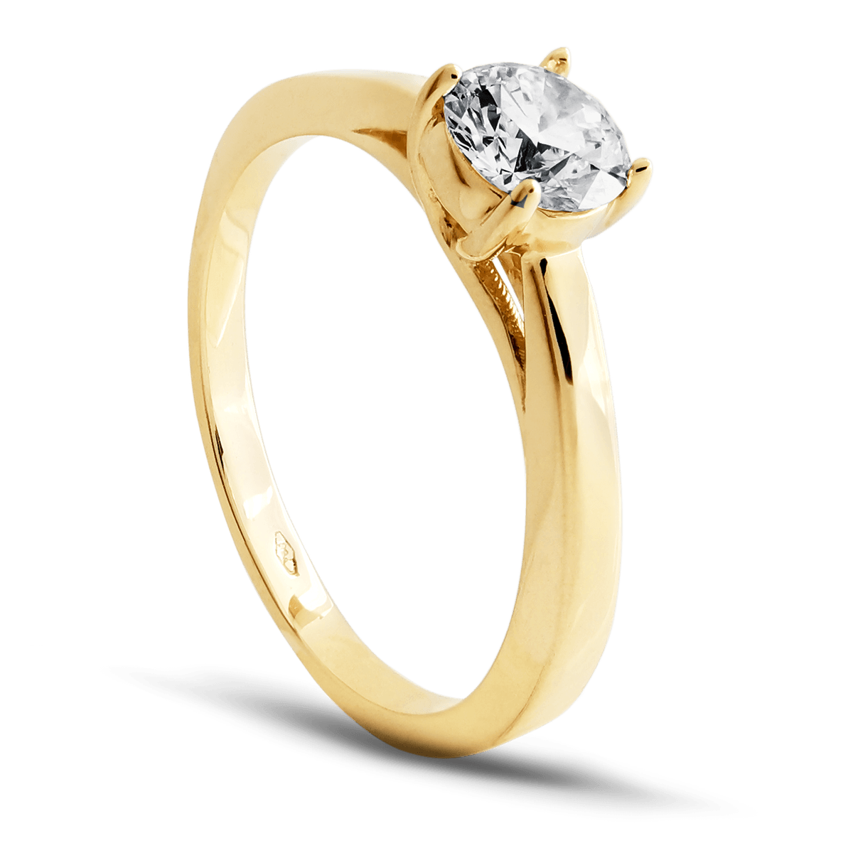 ANILLO DIAMANTE MATRIMONIO ORO AMARILLO 001272 glauser