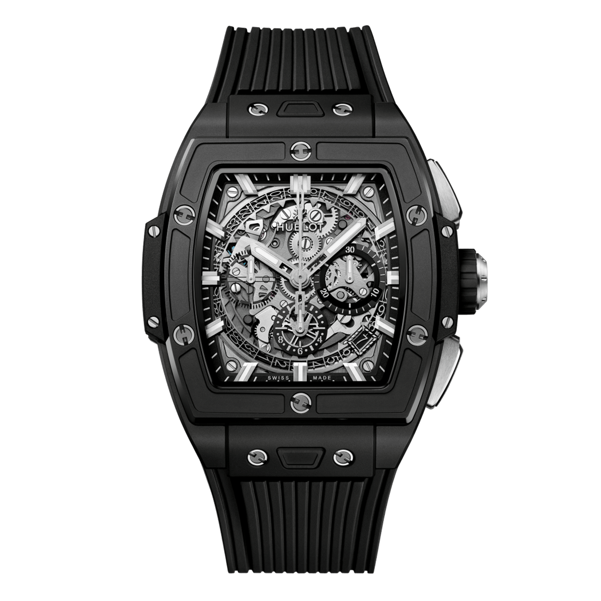 Reloj hublot transparente sale
