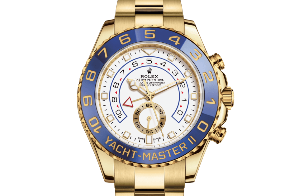 Rolex Yacht-Master de Oyster, 44 mm, oro amarillo, m116688-0002 - Frente