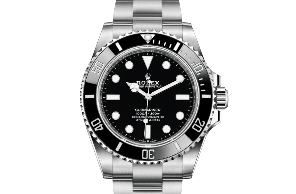 Rolex Submariner de Oyster 41 mm acero Oystersteel m124060 0001