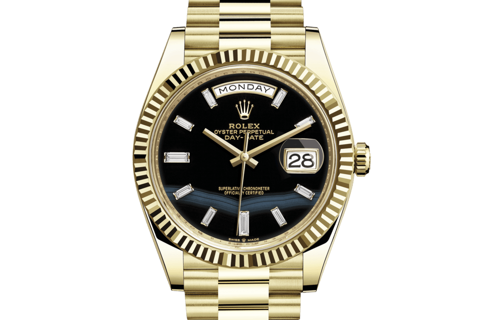 Rolex Day-Date de Oyster, 40 mm, oro amarillo, m228238-0059 - Frente